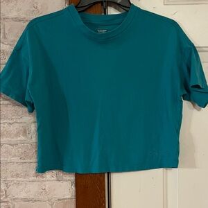 Calvin Klein Turquoise Women's Crop Top